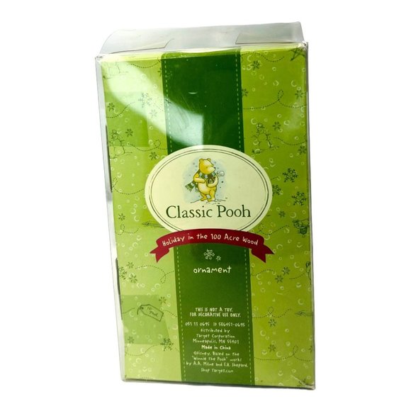 Classic Pooh "Holiday in The 100 Acre Wood" Christmas Tree Ornament - Picture 7 of 9